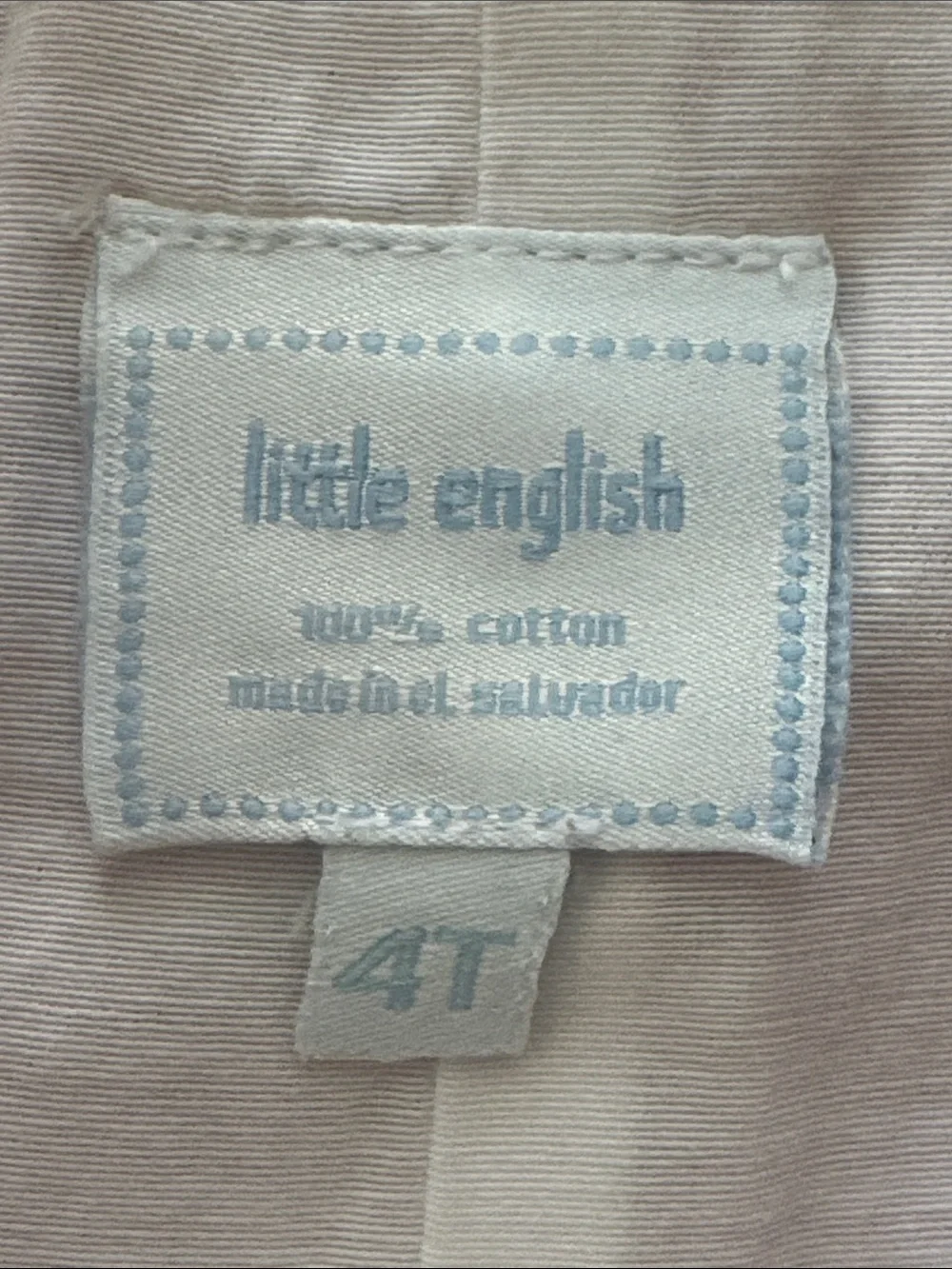 Little English Light Red Seersucker Smocked Shortall - Anchors